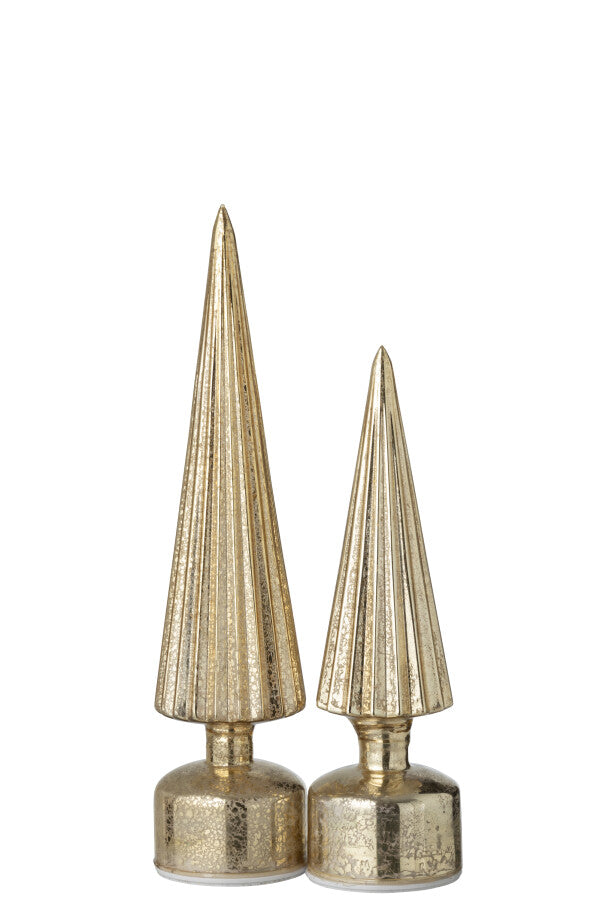 ARBRE LED TOURNANT VERRE DOR L Ø9xH40 cm