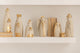 CRECHE 7 PCS RESINE BLANC/OR 73x8.5xH28 cm