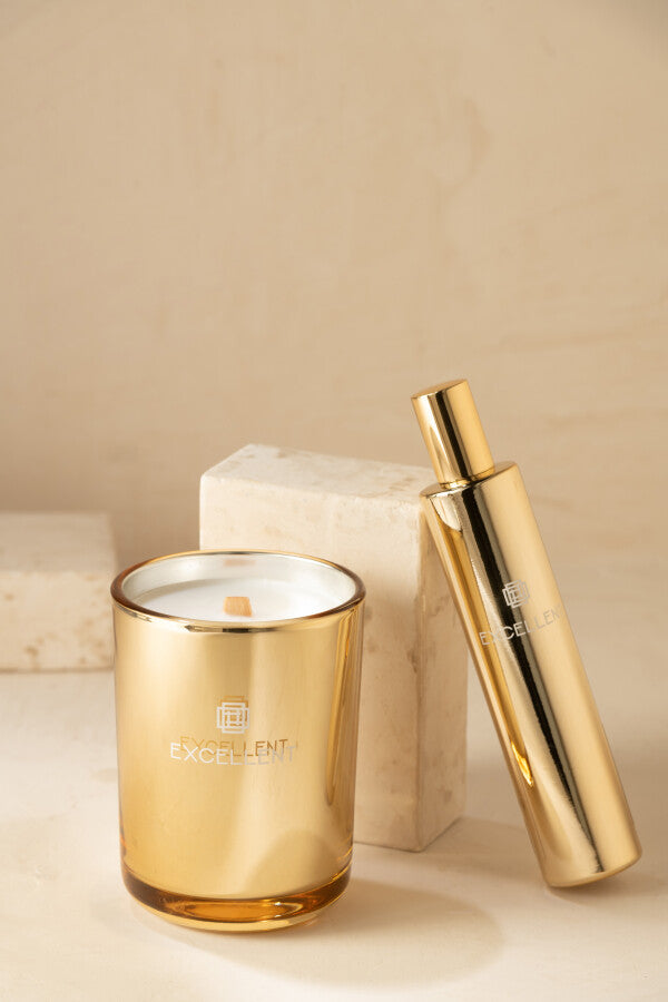 PARFUM D'INTÉRIEUR OR Ø3xH16 cm