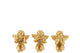 3 ANGES OR S ASS3 9x12xH11 cm