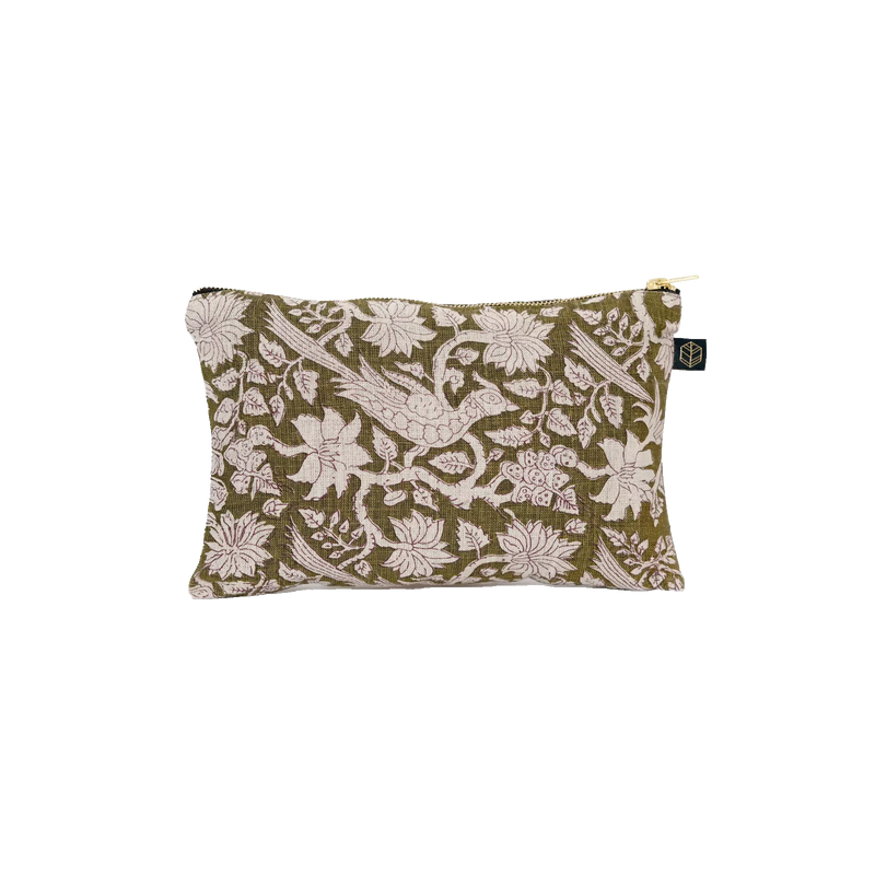 Trousse JAIPUR KAKI 19X29cm