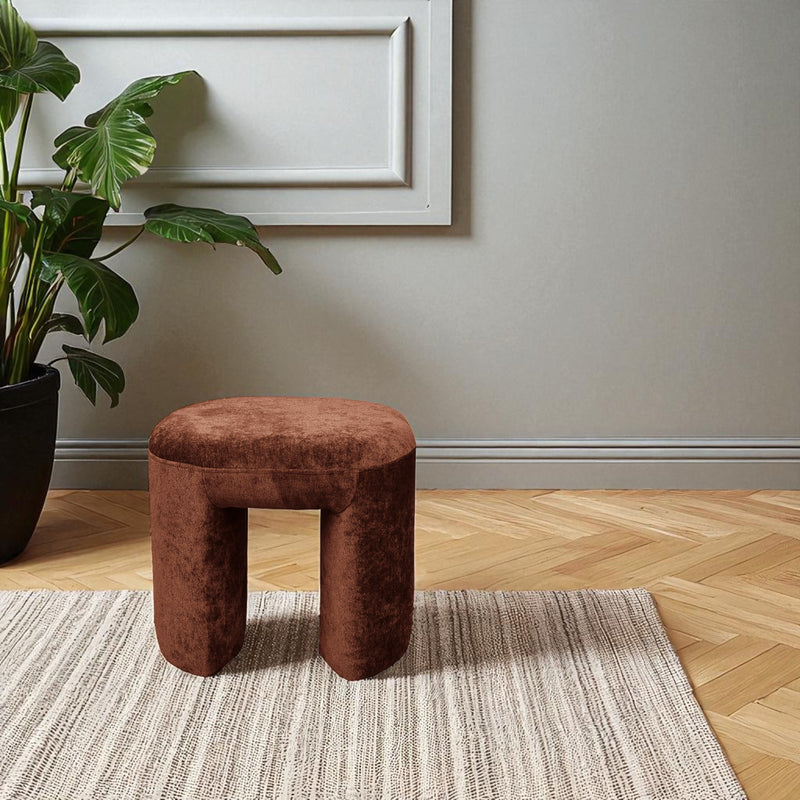 Pouf ARCHE Terracotta 46x42,5h40cm