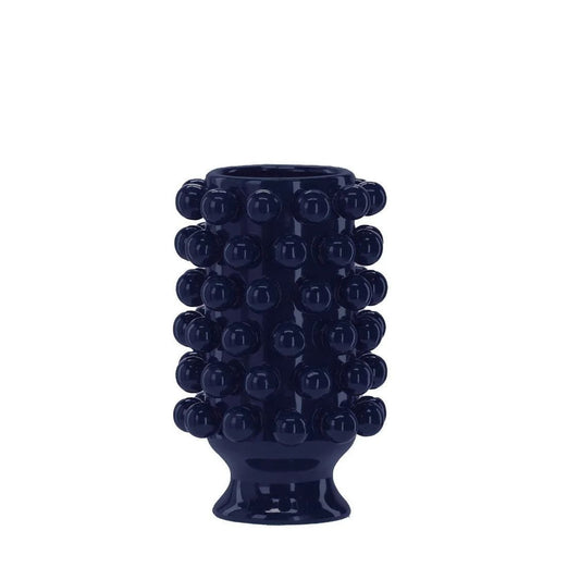 Céramique de Décoration GRAPPA Bleu Ø24.5xH40 cm