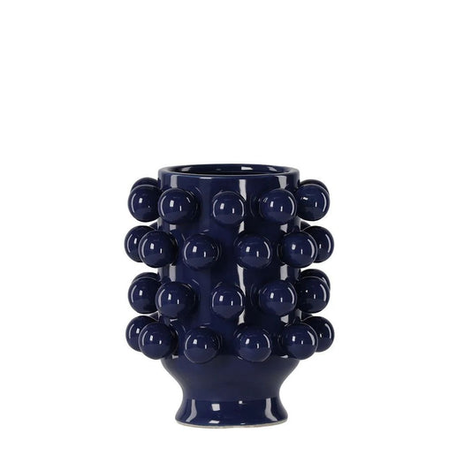 Céramique de Décoration GRAPPA Bleu Ø18.7xH24 cm