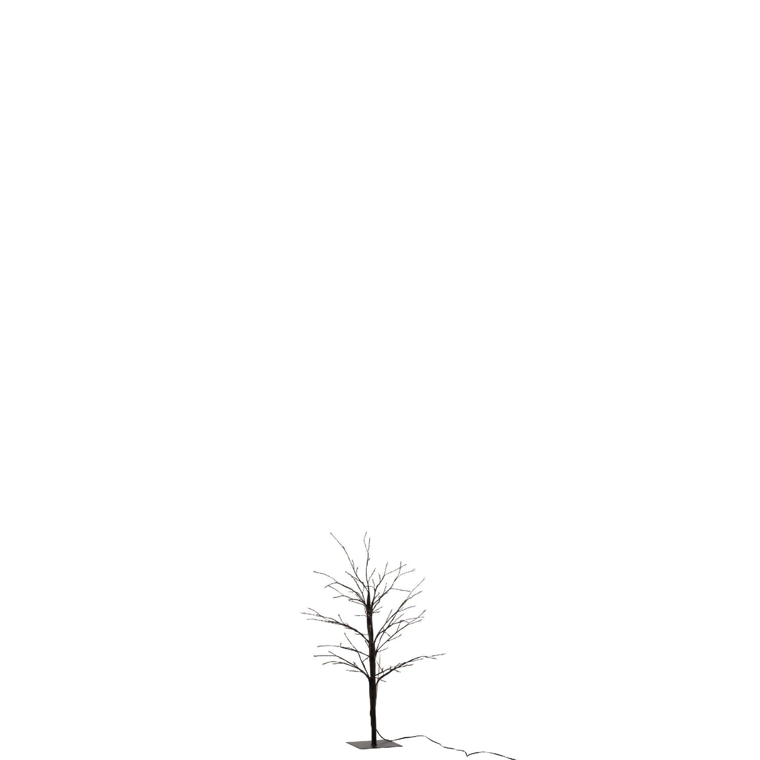 Arbre LED Métal Noir S Ø20xH57 cm