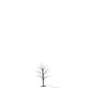 Arbre LED Métal Noir S Ø20xH57 cm