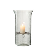 Bougeoir Verre FLOU Ø19xh32,5 cm