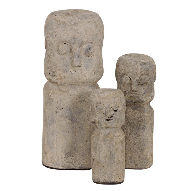Ceramic SUMBA Statue M Cream