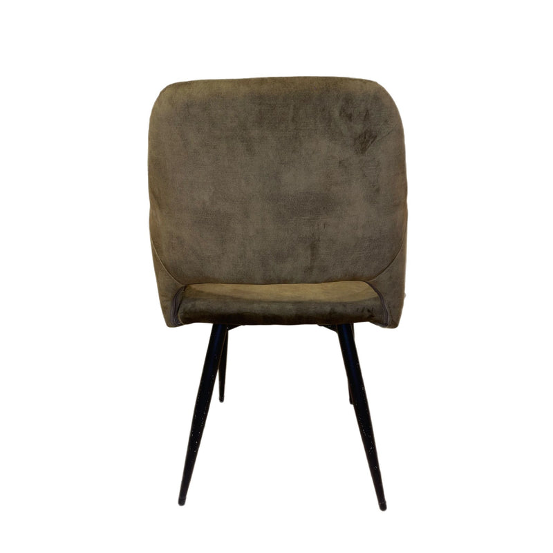 Fauteuil ROMA Velours Mousse 55x50xH86cm