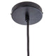 Suspension Métal Noire Ø5 cm