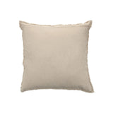 Coussin DELAVE LIN Beige 45x45 cm