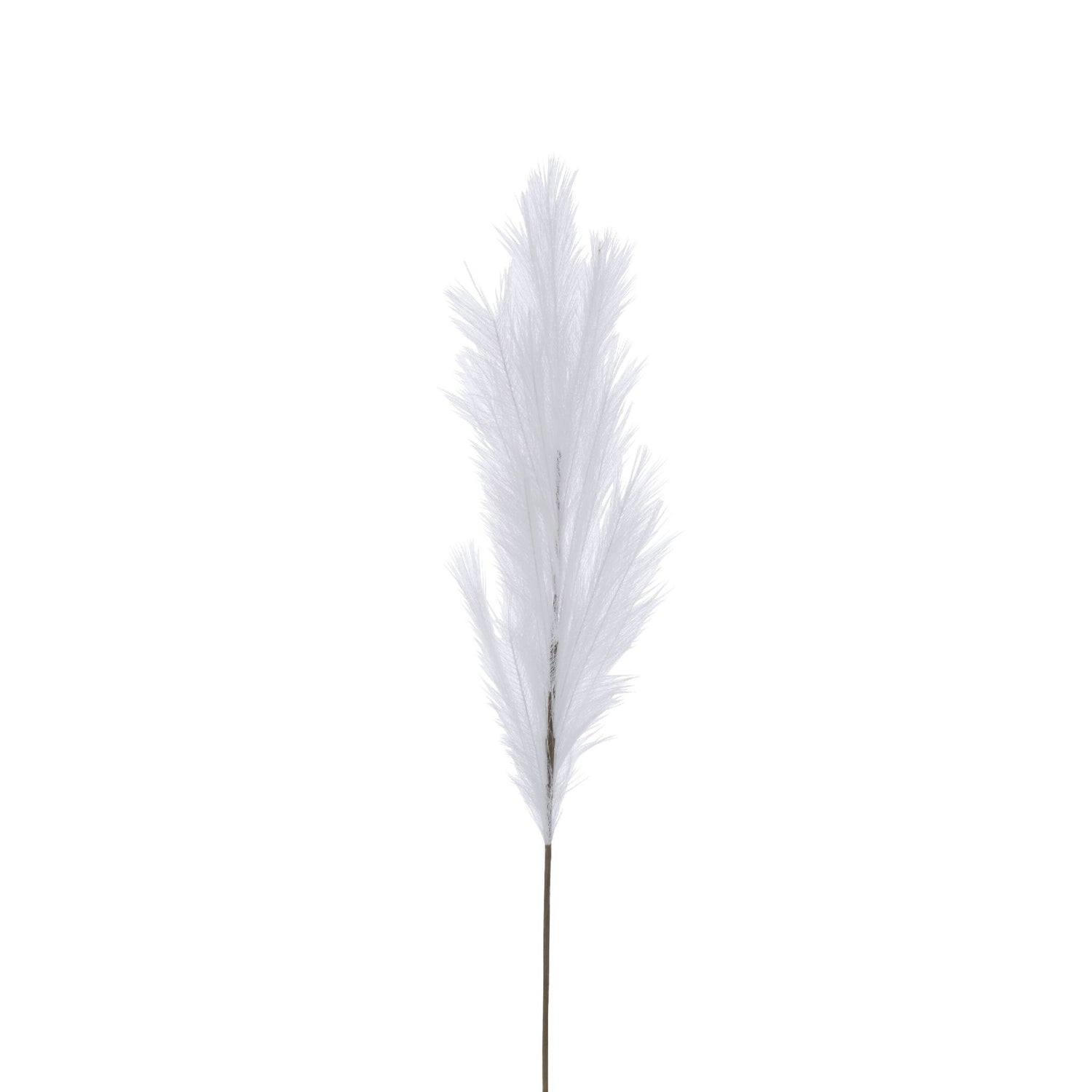 Branche Plumeau Plastique Blanc M 18x6xH135 cm