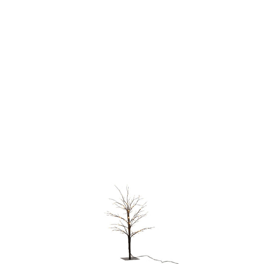 Arbre LED Métal Noir S Ø20xH57 cm