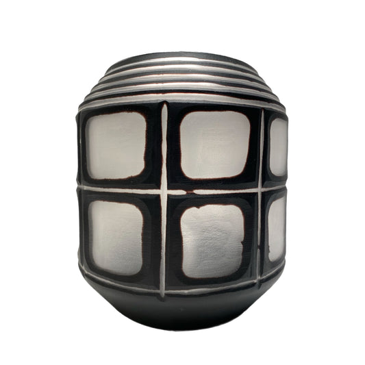 Photophore Finistre-vase en verre Ø20xH27.5cm