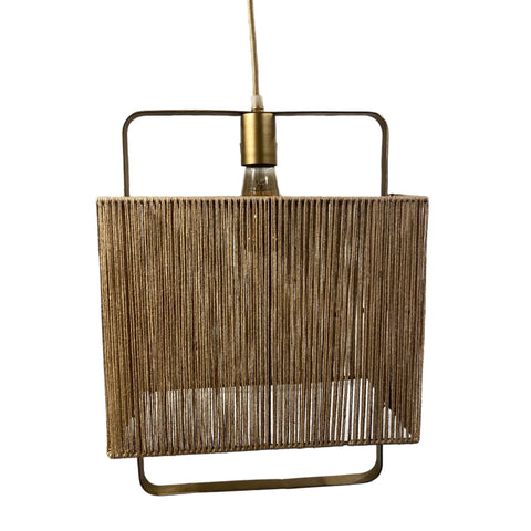 Suspension ZIMA Jute 39x28xH56cm