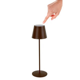 Lampe de Table ETNA Marron LED H38 cm