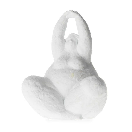 Statue SUMETTE Tailleur Blanche ATHEZZA 20x15xH25 cm