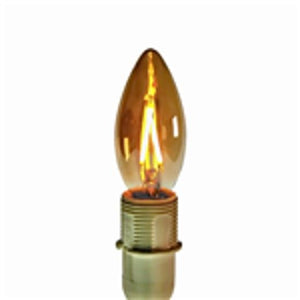 LED cross filament amber E14, 2 W
