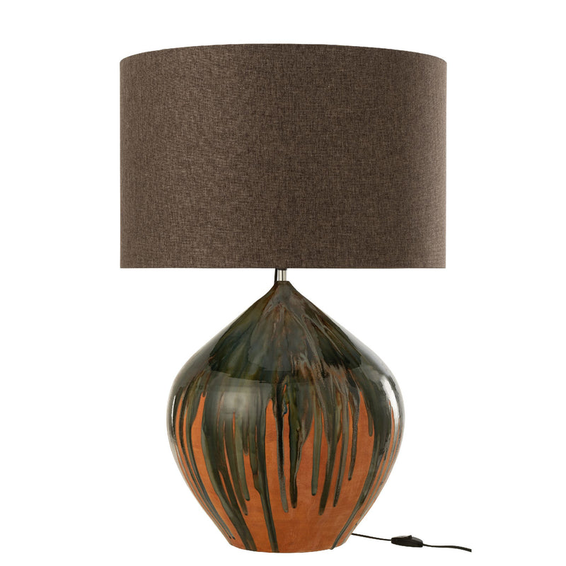 Lampe Peint Ligne Céramique Mix Ø56xH83 cm