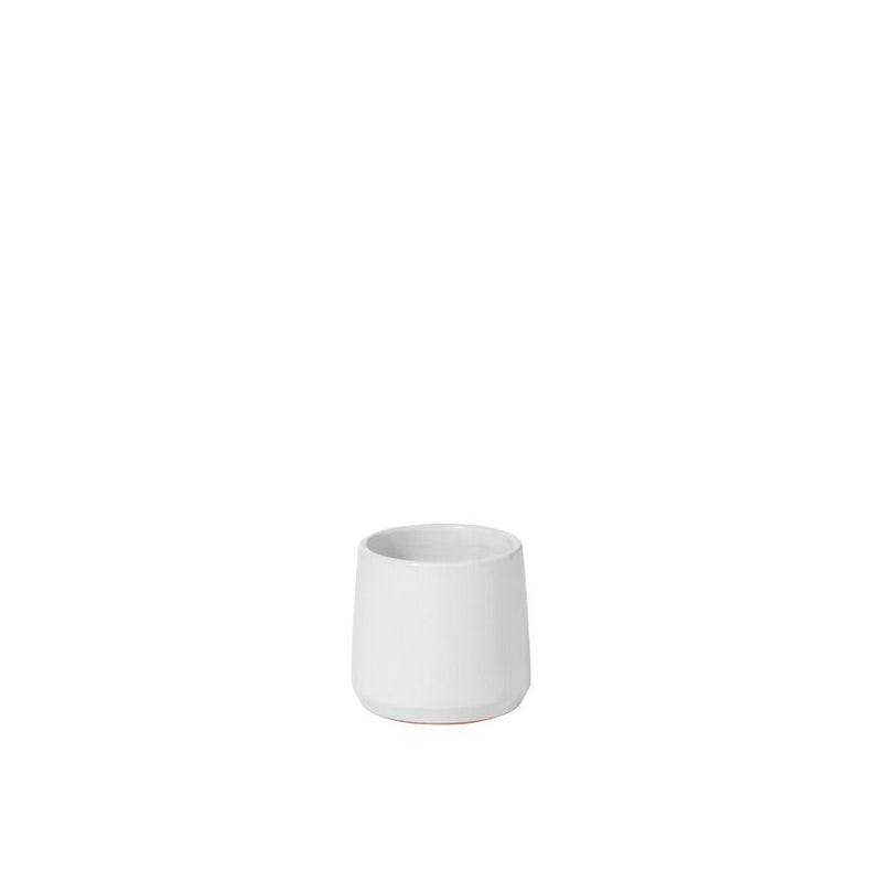 Cachepot Rond Céramique Blanc XS Ø12xH12 cm