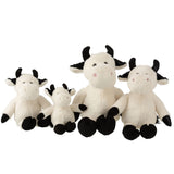 VACHE Peluche Ecru/Noir XL 34x21xH48 cm