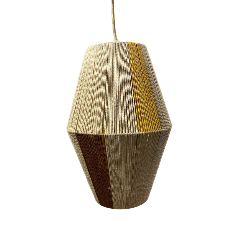 Suspension LOZAN Corde Rosé Ø25xH36cm