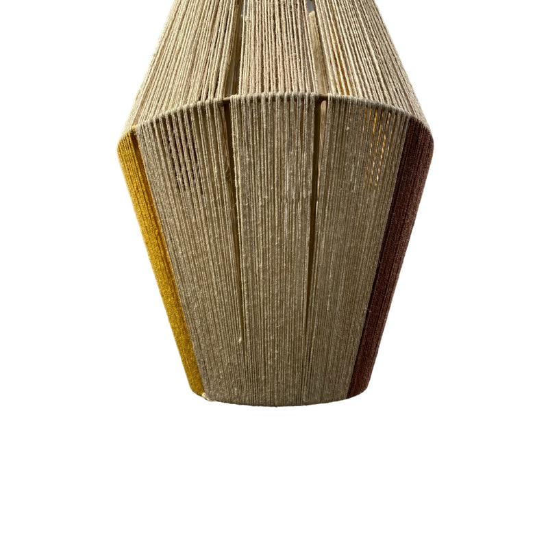 Suspension LOZAN Corde Rosé Ø25xH36cm