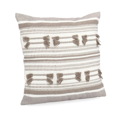 Coussin ALEXIE Taupe 45x45 cm