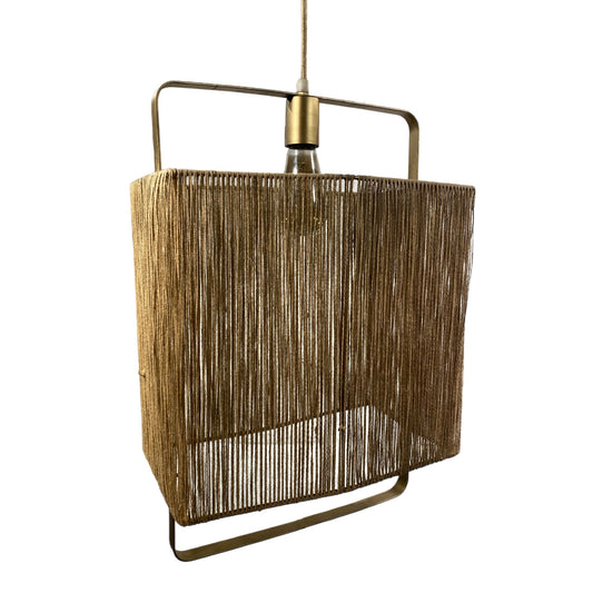 Suspension ZIMA Jute 34x18xH46cm