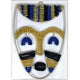 Masque RAKO 19xH28 cm