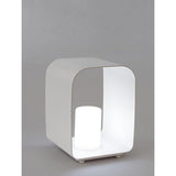 Lampe LED RIDLEY Blanc H35 cm