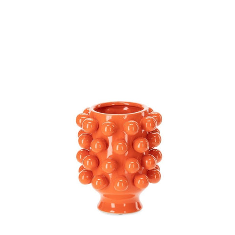 Céramique de Décoration GRAPPA Orange ATHEZZA Ø18,7xH24 cm