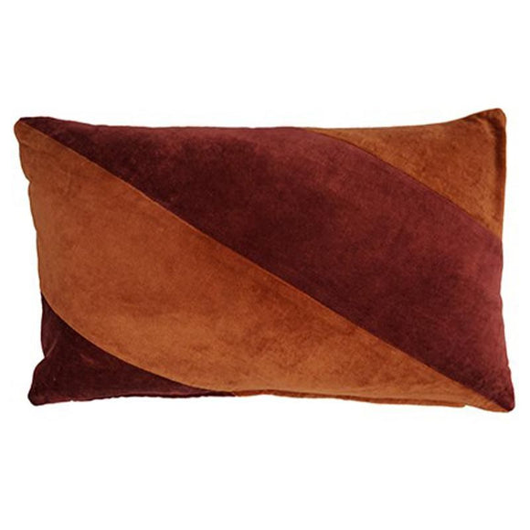 Coussin Rectangle MOUTRA Burgundy 30x50 cm