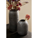 Vase PAPYRUS Gris Foncé H32,3 cm