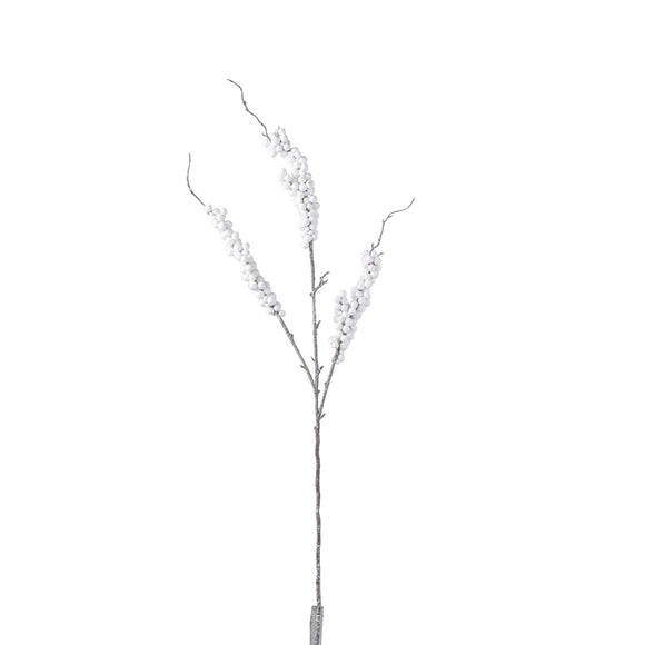 Branche Baies Plastique Blanc 34.5x3xH84 cm