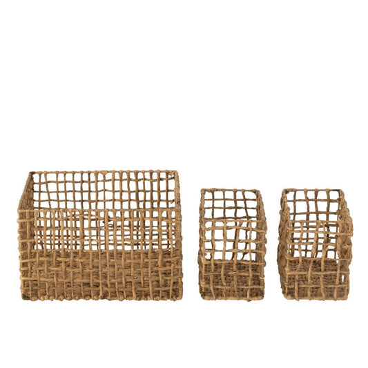 Panier Grille GM Jac Eau Nat 34x40xH24 cm