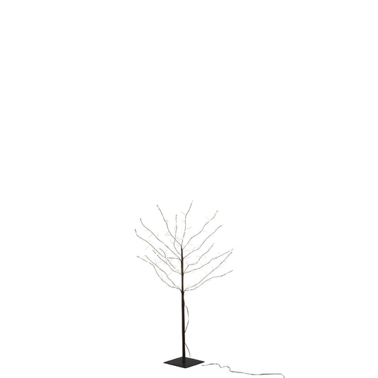 ARBRE LED METAL NOIR M Ø60xH100.5 cm