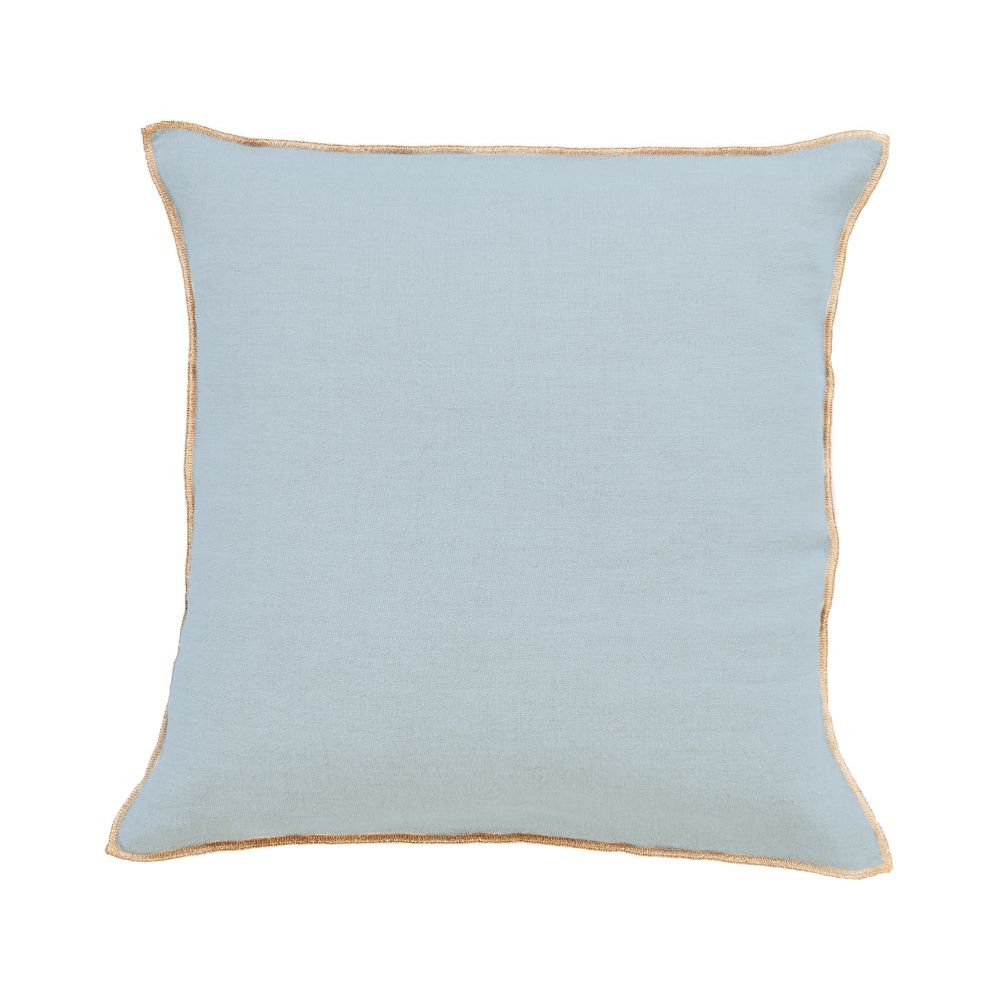 Coussin Lin Bleu Stone 45x45cm