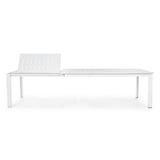 Table Extérieur KONNOR Blanc 200x300xH110 cm