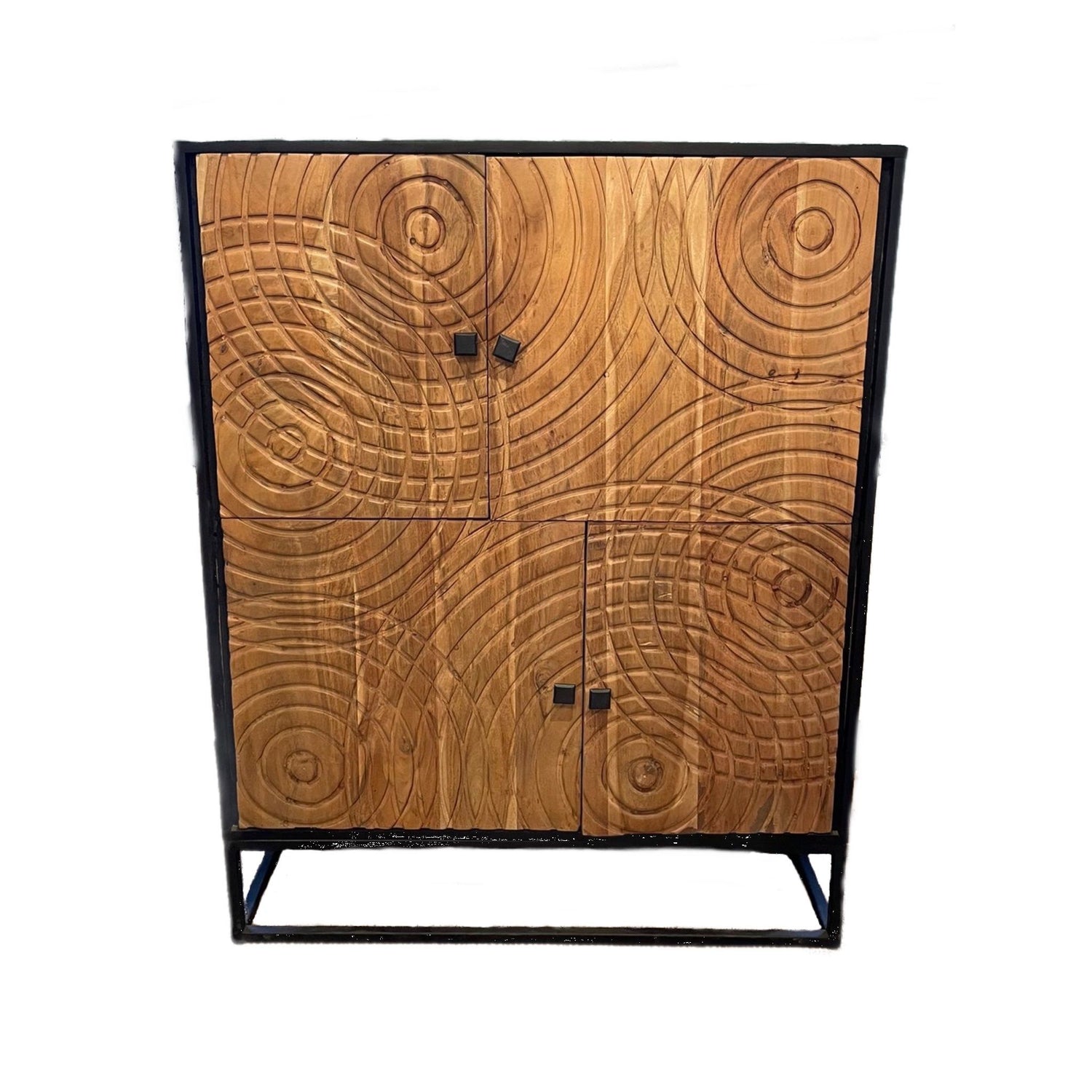 Bahut CIRCLO 4 portes 95x40xH120cm