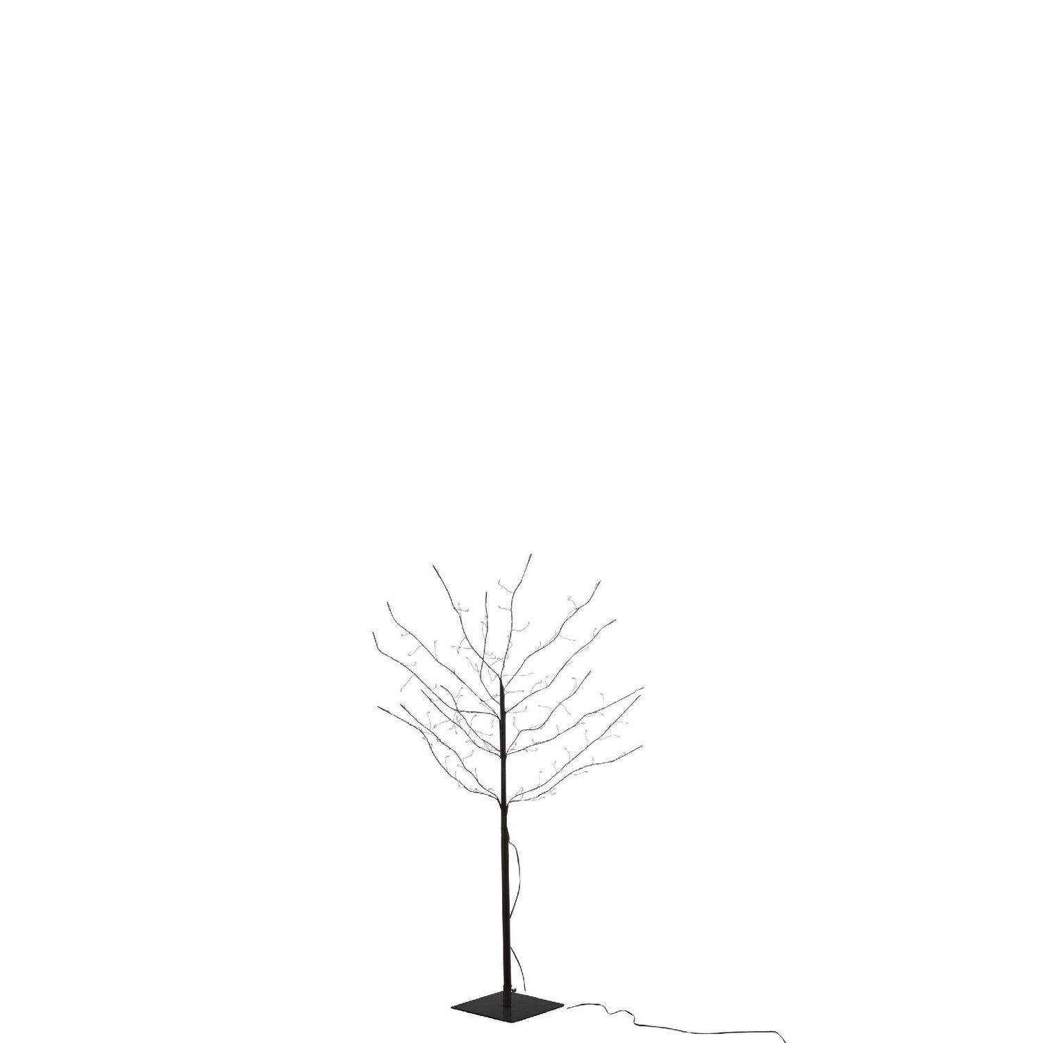 ARBRE LED METAL NOIR M Ø60xH100.5 cm