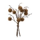 Fagot Pompon Marron clair 14x8x35 cm