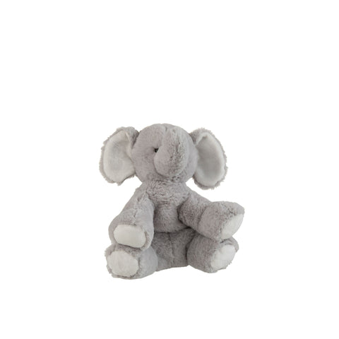 Elephant Peluche Gris S 23.5x22xH22.5 cm