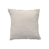 Coussin DELAVE LIN Gris Clair 45x45 cm