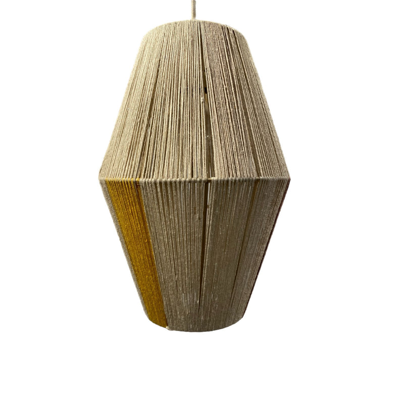 Suspension LOZAN Corde Rosé Ø25xH36cm