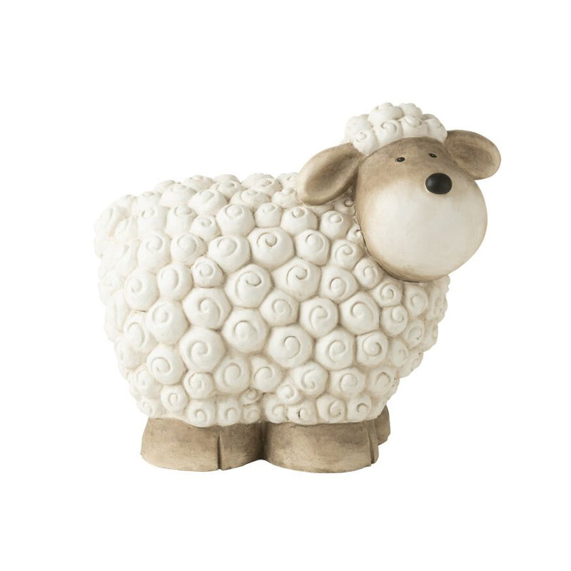 Mouton MAGNESIUM Blanc/Gris L 57x34.5xH49 cm