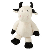 VACHE Peluche Ecru/Noir XL 34x21xH48 cm